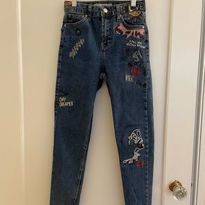 Topshop Jamie High Waist Skinny Jeans